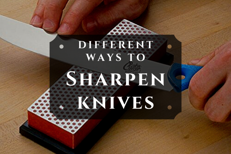 What Are The Different Ways to Sharpen Knives? GoShapening NYC